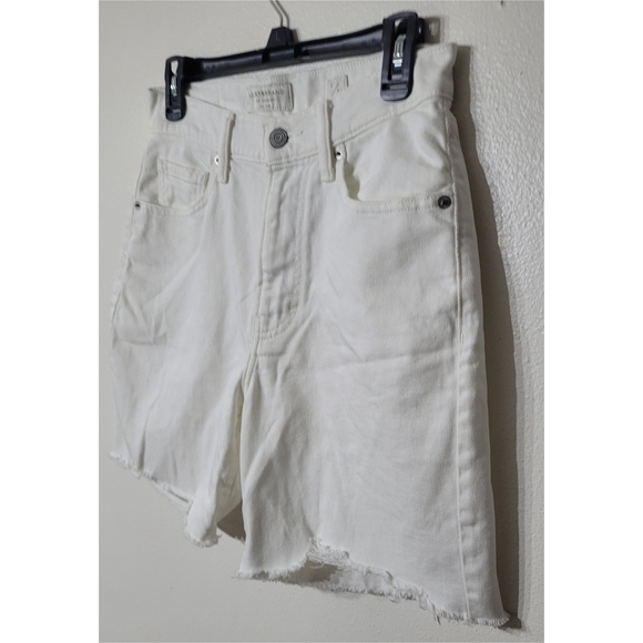 Lucky Brand Women's White Denim Shorts Size 0 - Picture 2 of 7